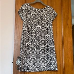 Zara Black and White Casual Dress
